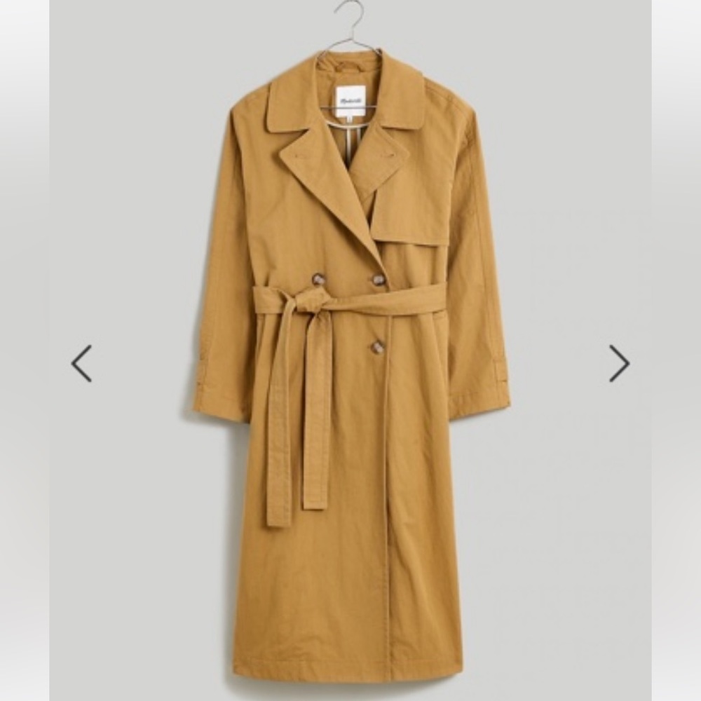 Madewell NWT signature trench coat